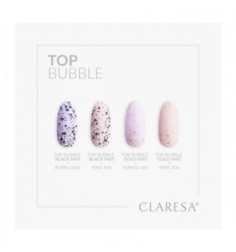 Claresa topas matinis Bubblebe lipnumo aukso spalvos -5g