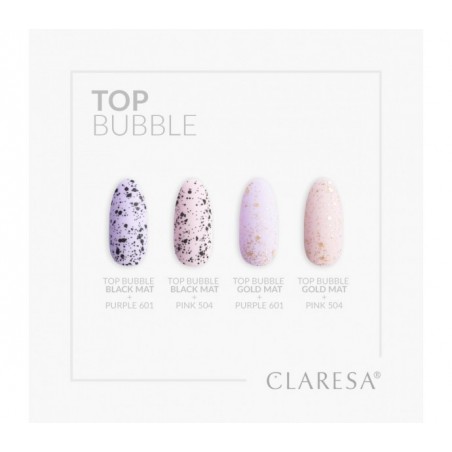 Claresa topas matinis Bubblebe lipnumo aukso spalvos -5g