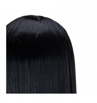 Gabbiano WZ2 kirpėjų mokymo galva, sintetiniai plaukai, spalva 1H, ilgis 55 cm