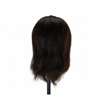 Gabbiano WZ4 treniruočių galvutė su barzda, natūralūs plaukai, spalva 1H, ilgis 22cm