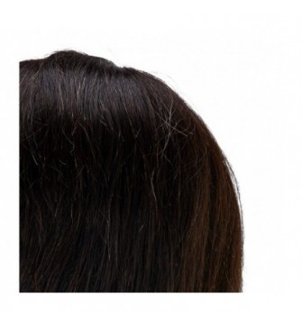 Gabbiano WZ4 treniruočių galvutė su barzda, natūralūs plaukai, spalva 1H, ilgis 22cm