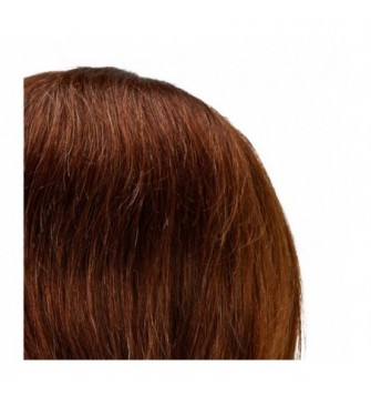 Gabbiano WZ4 treniruočių galva su barzda, natūralūs plaukai, spalva 4H, ilgis 22cm