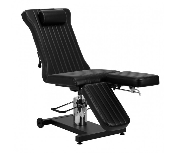 Pro Ink 611 tatuiruotės kėdė juoda