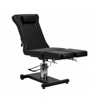 Pro Ink 611 tatuiruotės kėdė juoda