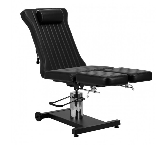 Pro Ink 611 tatuiruotės kėdė juoda