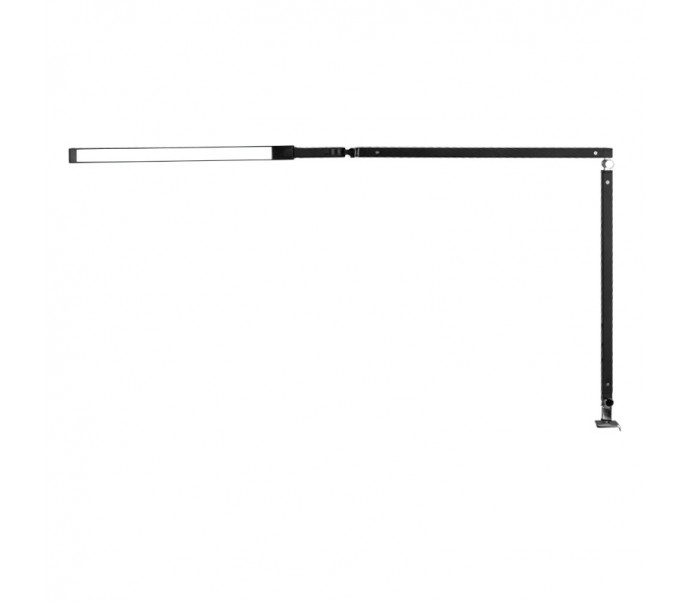 3 dalių juoda LED lempa