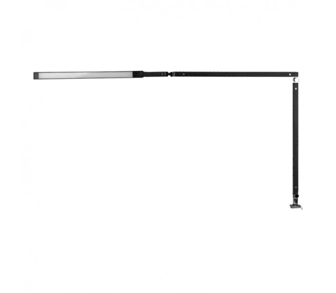 3 dalių juoda LED lempa