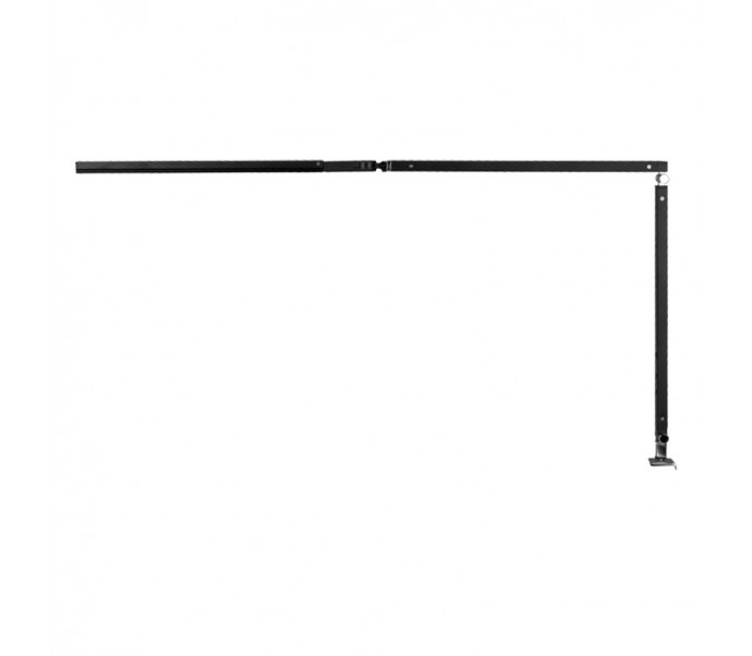 3 dalių juoda LED lempa