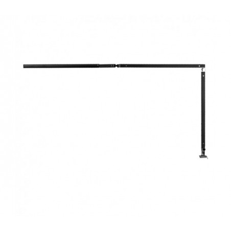 3 dalių juoda LED lempa