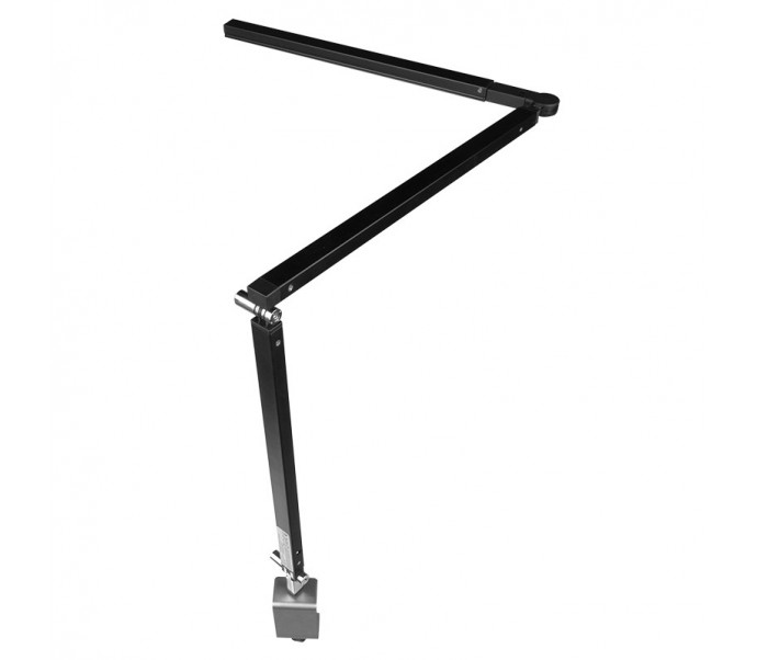 3 dalių juoda LED lempa