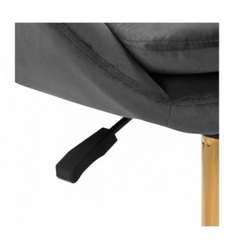 4Rico pasukama kėdė QS-MF18G pilkas aksomas