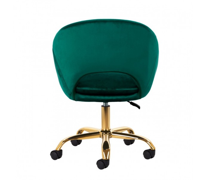 4Rico pasukama kėdė QS-MF18G aksominė žalia