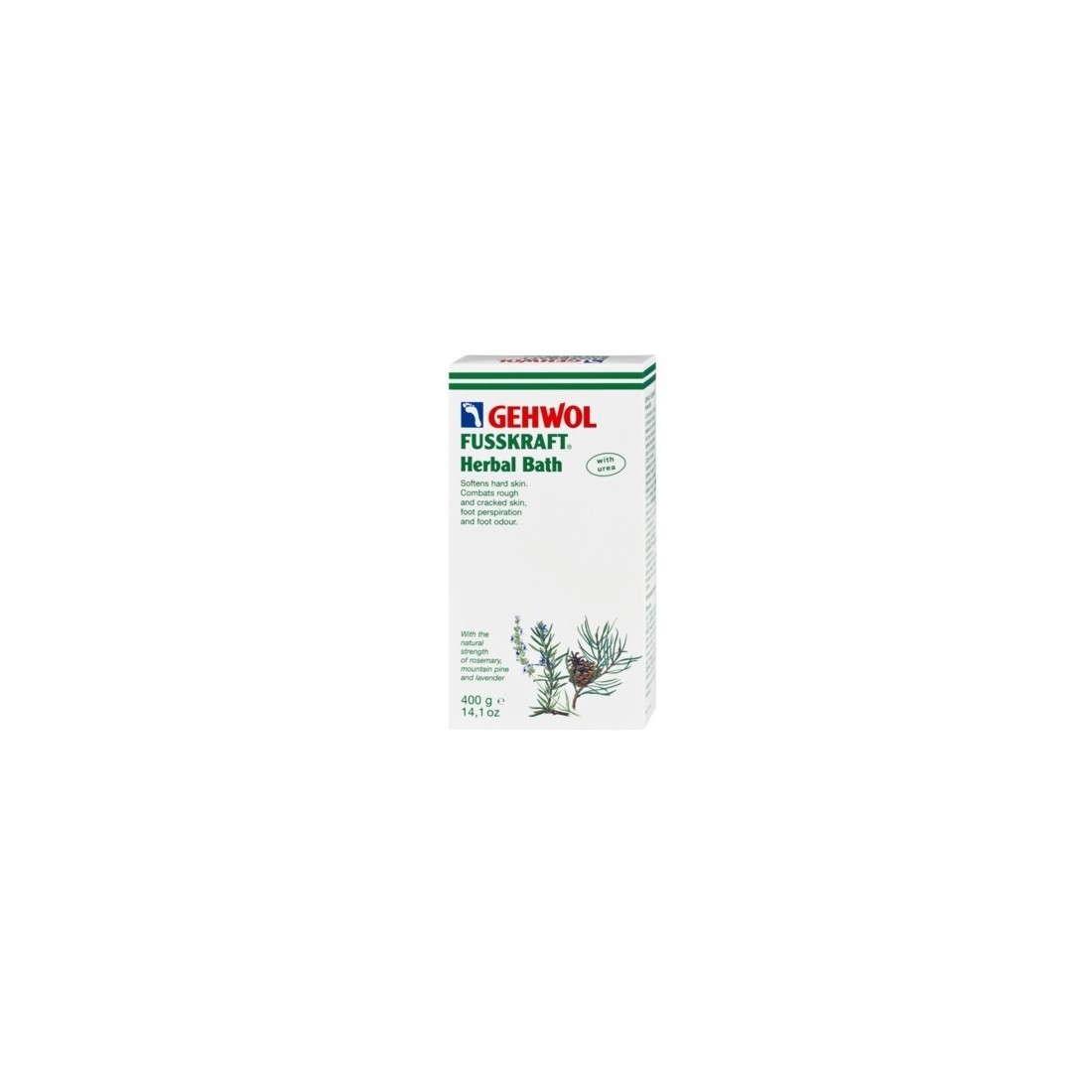Gehwol Fusskraft Herbal Bath Žolelių vonelė 400g