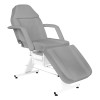 Kosmetologinė kėdė-lova pilkos spalvos A 202