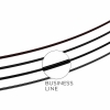 POSH LASHES "Business Line" blakstienos Black, B, 0.07