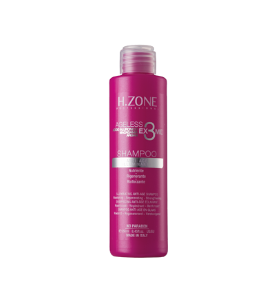 H.ZONE "Ageless ex3me" jauninamasis šampūnas su hialuronu, 250ml