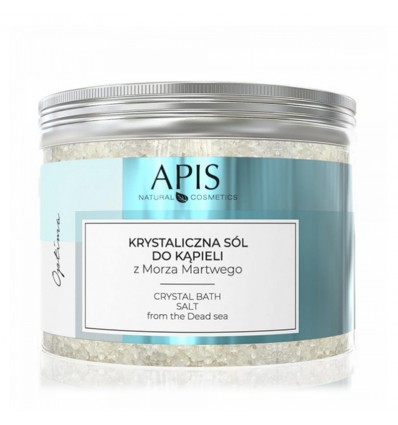 Kristalinė vonios druska su Negyvosios jūros mineralais "APIS OPTIMA" 500g