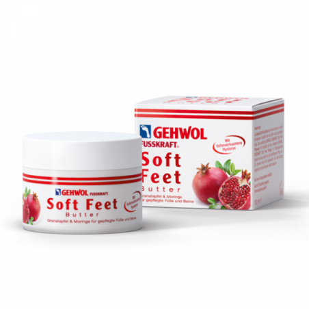 GEHWOL FUSSKRAFT Soft Feet Butter išvargintos ir sausos odos sviestelis, 100 ml