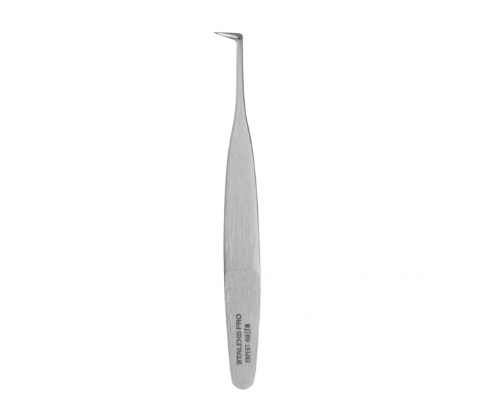 Blakstienų pincetas volume priauginimui STALEKS PRO EXPERT 40 type 8