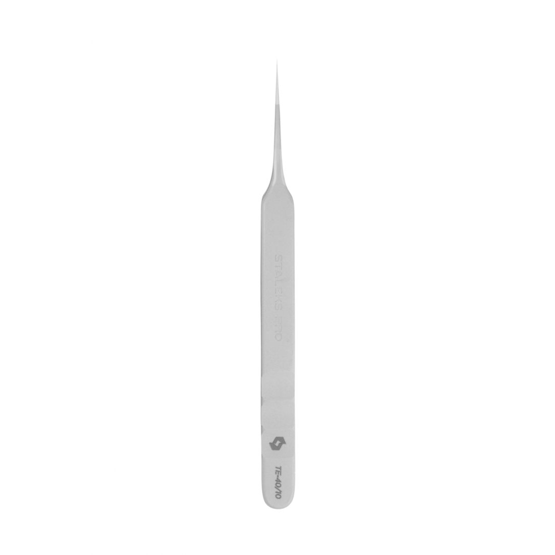 Tiesus blakstienų pincetas STALEKS PRO EXPERT 40 type 10