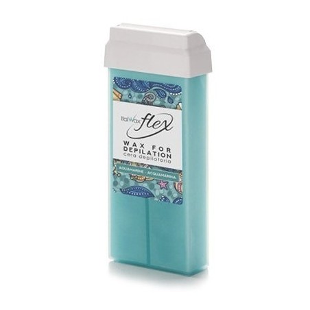 ItalWax kasetinis vaškas aquamarine Flex 100ml
