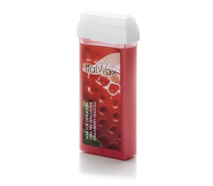 ItalWax kasetinis vaškas White Strawberry 100ml