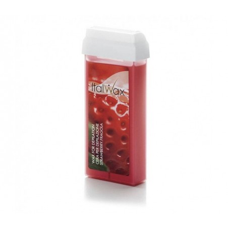 ItalWax kasetinis vaškas White Strawberry 100ml