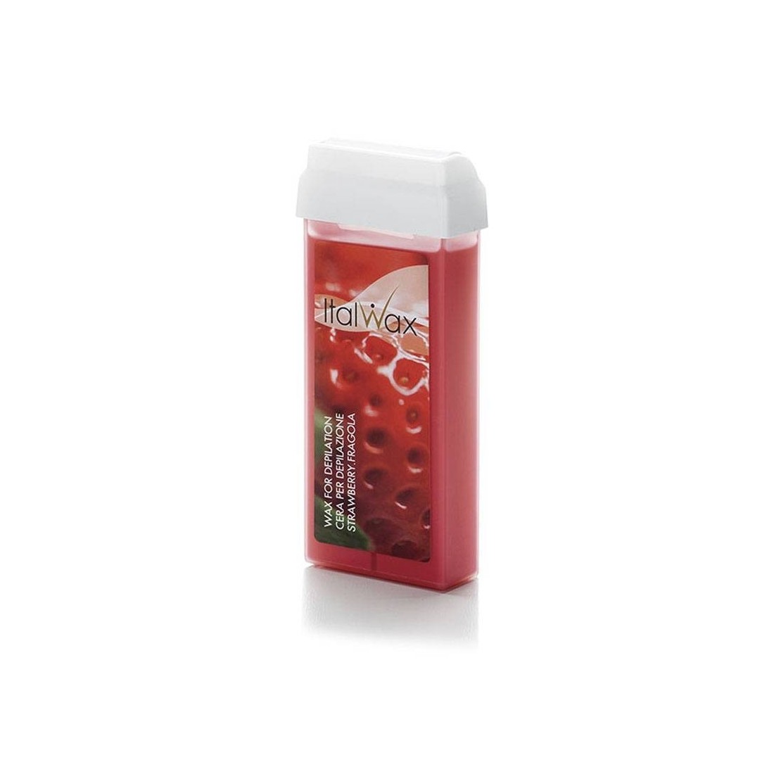 ItalWax kasetinis vaškas White Strawberry 100ml