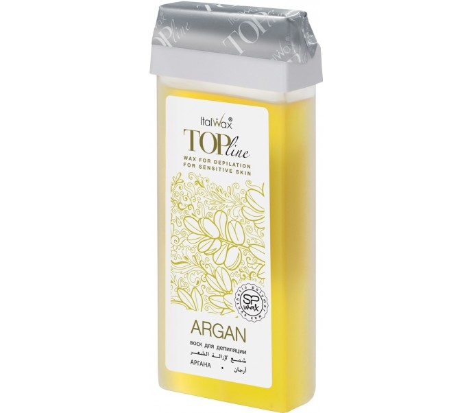 ItalWax kasetinis vaškas TOP LINE Argan, 100ml