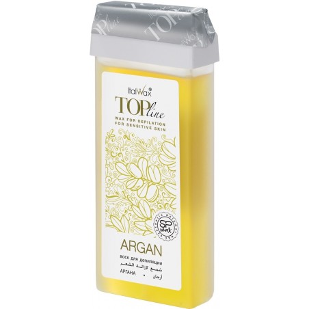 ItalWax kasetinis vaškas TOP LINE Argan, 100ml