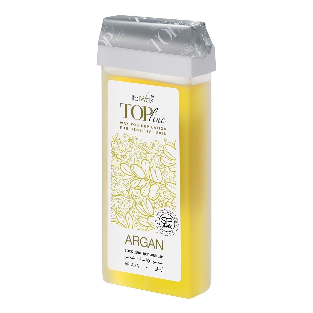 ItalWax kasetinis vaškas TOP LINE Argan, 100ml
