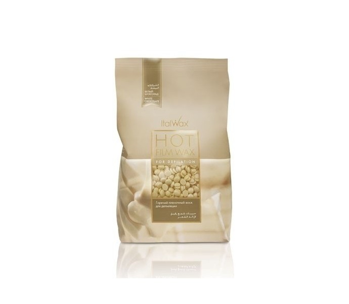 ItalWax depiliacinis vaškas granulėmis WHITE CHOCOLATE