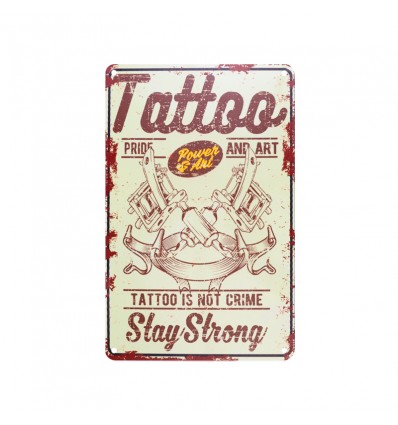 Dekoracinė tattoo salono lentelė TA109
