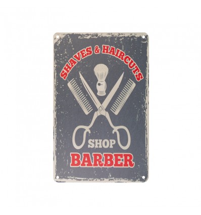  Stilinga lentelė barber salonui B064