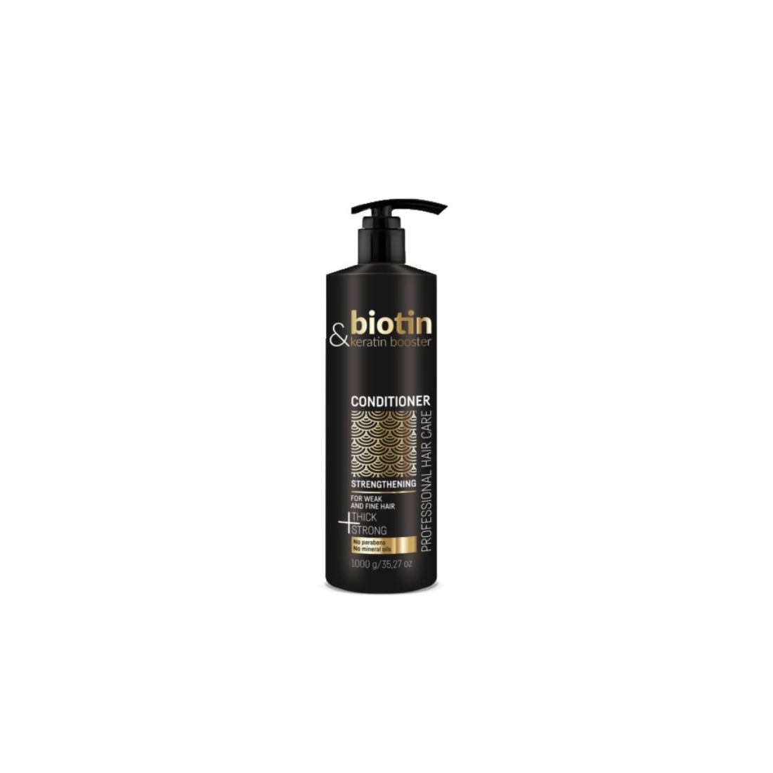 BIOTIN&KERATIN BOOSTER plaukų kondicionierius su biotinu ir keratinu, 1000ml