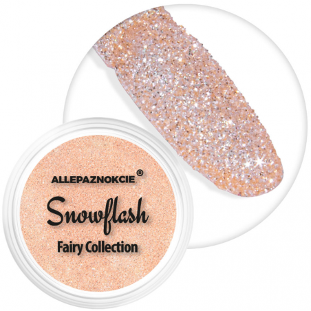 Nagų dizaino blizgučiai SNOWFLASH FAIRY COL nr 5