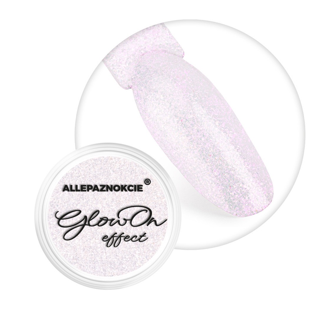 Nagų dizaino dulkės "GLOWON ARIA"