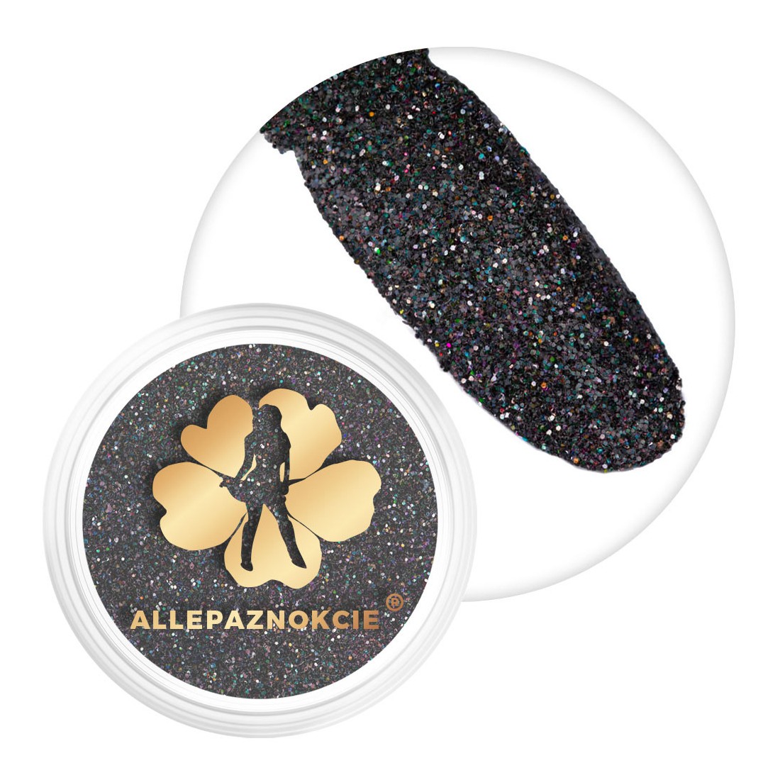 Nagų dizaino dulkės "Holo Effect " Nr 8