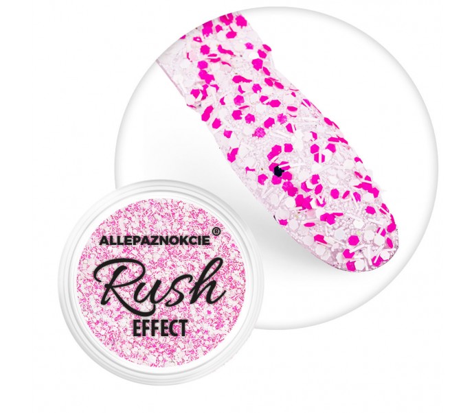 Nagų dizaino blizgučiai "RUSH EFFECT" nr 7