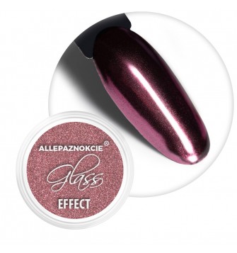 Manikiūro dulkės Glass Deep Pink Nr. 4