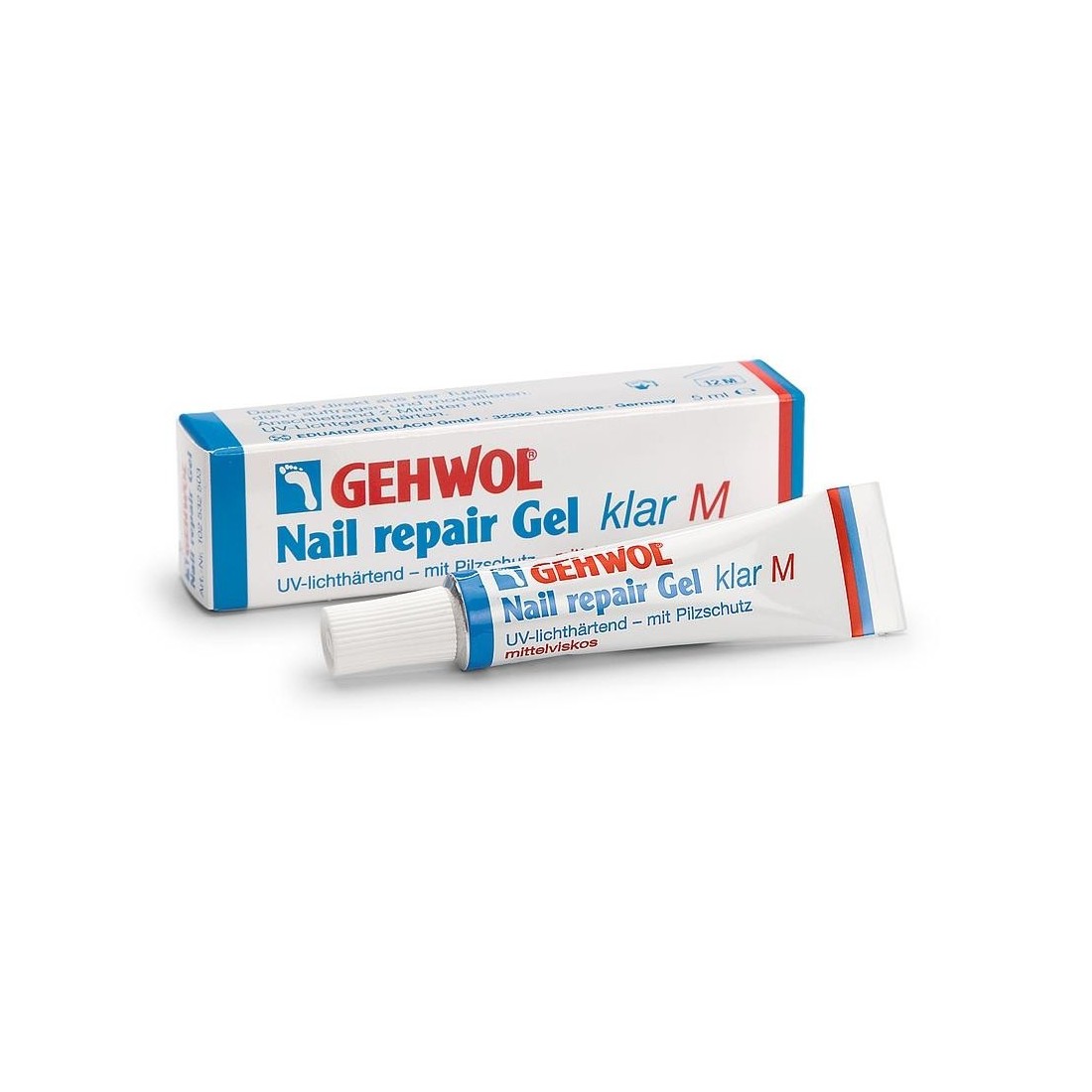 GEHWOL "Nail Repair Gel Clar" nagų atkūrimo gelis, 5ml