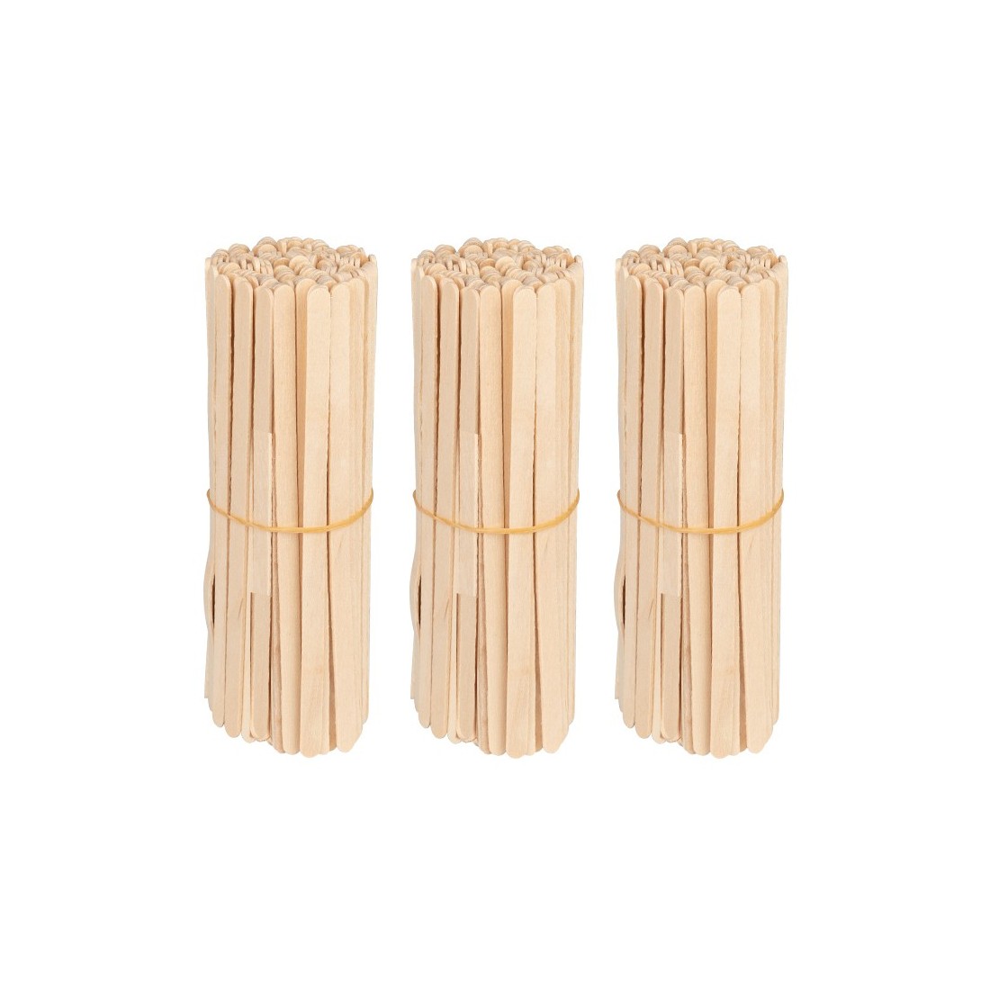 Depiliacijos mentelės mažos 140x6x1.4mm - 150 vnt.
