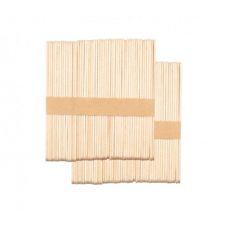 Depiliacijos mentelės vidutinio dydžio 114x10x2mm - 100 vnt,