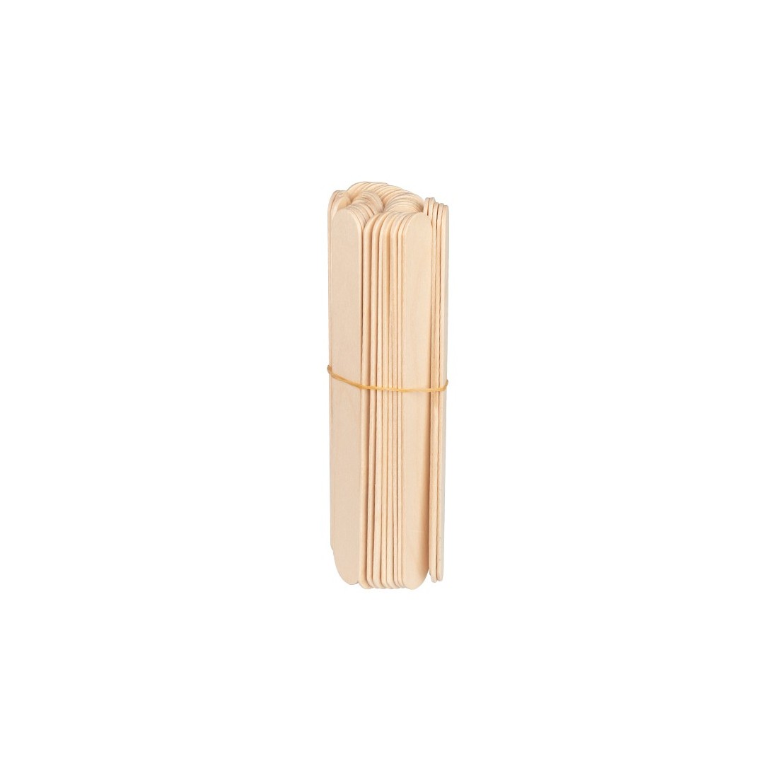 Depiliacinės mentelės didelės 150x18x1.8mm - 50 vnt.