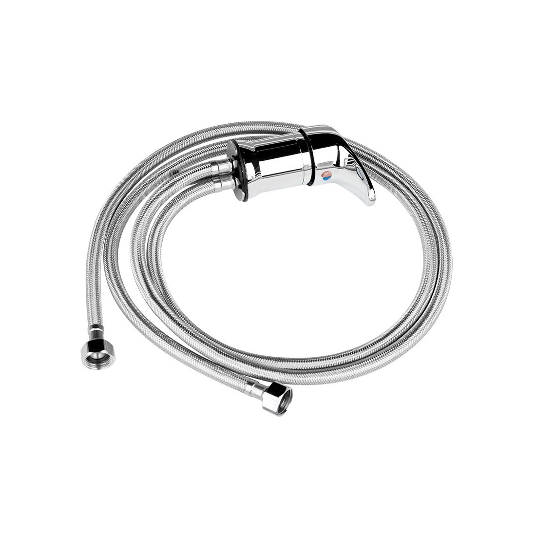 Kirpyklinės plautuvės maišytuvas-kranas CHROM