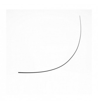POSH LASHES "Silk" blakstienos Black, L+, 0.15