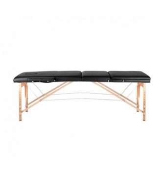 3 dalių sulankstomas masažo stalas "WOOD COMFORT"