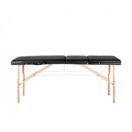 3 dalių sulankstomas masažo stalas "WOOD COMFORT"