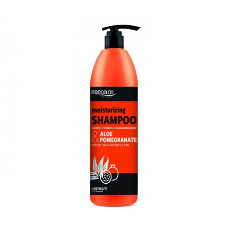 PROSALON drėkinantis šampūnas  sausiems ir pažeistiems plaukams "ALOE&POMEGRANATE", 1000g
