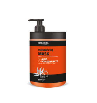 PROSALON drėkinanti kaukė sausiems ir pažeistiems plaukams "ALOE&POMEGRANATE", 1000g
